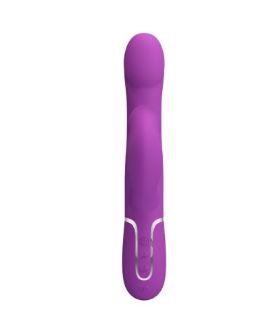 PRETTY LOVE VIBRADOR ESTIMULADOR MULTIFUNCION 4 EN 1 MORADO PRETTY LOVE VIBRADOR ESTIMULADOR MULTIFUNCION 4 EN 1 MORADO