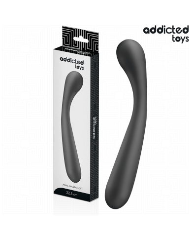 ADDICTED TOYS MASAJEADOR ANAL DOBLE SILICONA 225 CM ADDICTED TOYS MASAJEADOR ANAL DOBLE SILICONA 225 CM