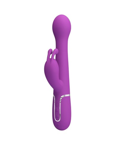 PRETTY LOVE DEJON VIBRADOR RABBIT MULTIFUNCION 3 EN 1 MORADO PRETTY LOVE DEJON VIBRADOR RABBIT MULTIFUNCION 3 EN 1 MORADO