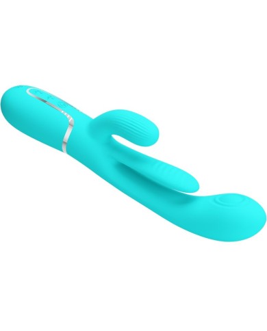 PRETTY LOVE SHANIA TRIPLE VIBRADOR RABBIT MULTIFUNCION 3 EN 1