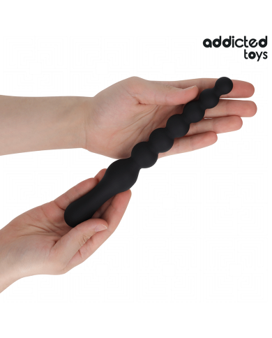 ADDICTED TOYS MASAJEADOR ANAL DOBLE SILICONA 24 CM ADDICTED TOYS MASAJEADOR ANAL DOBLE SILICONA 24 CM