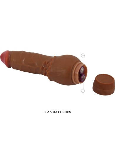 BAILE BARBARA VIBRADOR REALISTICO 195 CM MULATO BAILE BARBARA VIBRADOR REALISTICO 195 CM MULATO
