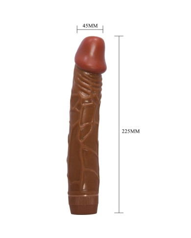 BAILE BOB VIBRADOR REALISTICO 225 CM MULATO BAILE BOB VIBRADOR REALISTICO 225 CM MULATO