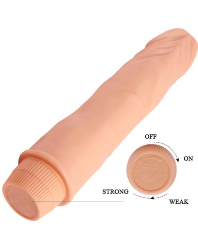 BAILE DWARF VIBRADOR REALISTICO 21 CM NATURAL BAILE DWARF VIBRADOR REALISTICO 21 CM NATURAL