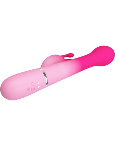PRETTY LOVE DEJON VIBRADOR RABBIT 3 EN 1 MULTIFUNCION ROSA PRETTY LOVE DEJON VIBRADOR RABBIT 3 EN 1 MULTIFUNCION ROSA