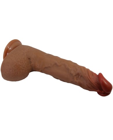 BAILE BEAUTIFUL WILKS VIBRADOR REALISTICO DE 5 CONFIGURACIONES 25 CM MULATO BAILE BEAUTIFUL WILKS VIBRADOR REALISTICO DE 5 CONFIGURACIONES 25 CM MULATO