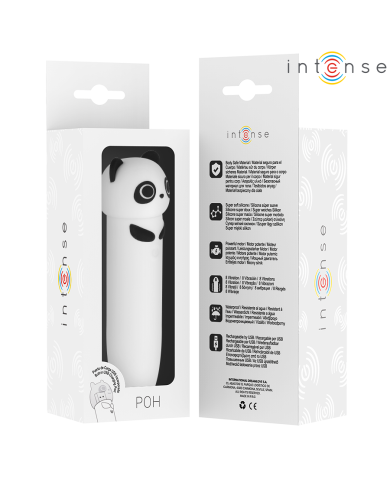 INTENSE POH BALA VIBRADORA PANDA RECARGABLE USB 10 X 22 CM INTENSE POH BALA VIBRADORA PANDA RECARGABLE USB 10 X 22 CM