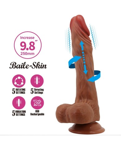 BAILE CALISTO DILDO REALISTICO 25 CM NATURAL BAILE CALISTO DILDO REALISTICO 25 CM NATURAL