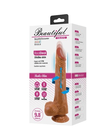 BAILE CALISTO DILDO REALISTICO 25 CM NATURAL BAILE CALISTO DILDO REALISTICO 25 CM NATURAL