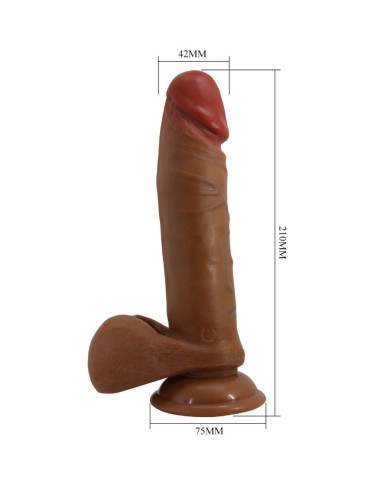 BAILE ABEL DILDO REALISTICO 21 CM MULATO BAILE ABEL DILDO REALISTICO 21 CM MULATO