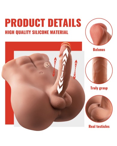 XISE BERTLETT DILDO ASS MASTURBADOR DILDO Y ANO REALISTICO POSICION FRONTAL CON THRUSTING 18 CM XISE BERTLETT DILDO ASS MASTURBADOR DILDO Y ANO REALISTICO POSICION FRONTAL CON THRUSTING 18 CM