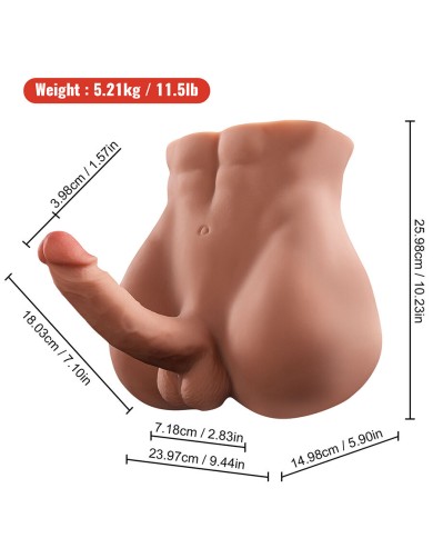 XISE BERTLETT DILDO ASS MASTURBADOR DILDO Y ANO REALISTICO POSICION FRONTAL CON THRUSTING 18 CM XISE BERTLETT DILDO ASS MASTURBADOR DILDO Y ANO REALISTICO POSICION FRONTAL CON THRUSTING 18 CM