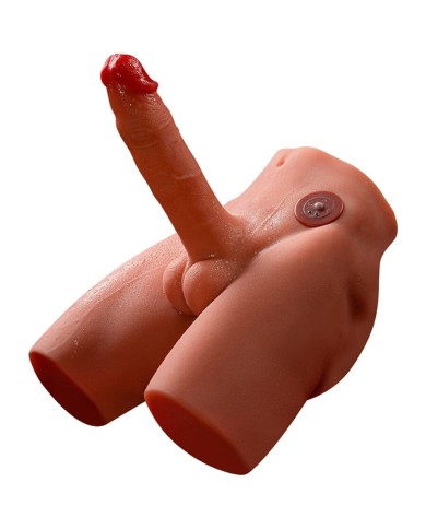 XISE JASON MASTURBADOR DILDO REALISTICO CON THRUSTING Y VIBRACION 17 CM XISE JASON MASTURBADOR DILDO REALISTICO CON THRUSTING Y VIBRACION 17 CM