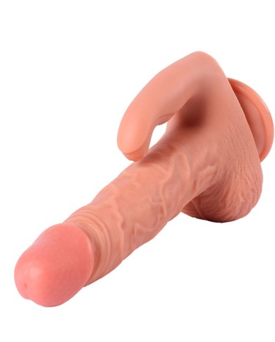 SHEQU HAYDEN DILDO Y ESTIMULADOR DE CLITORIS CON VIBRACION Y CONTROL REMOTO 16 CM SHEQU HAYDEN DILDO Y ESTIMULADOR DE CLITORIS CON VIBRACION Y CONTROL REMOTO 16 CM