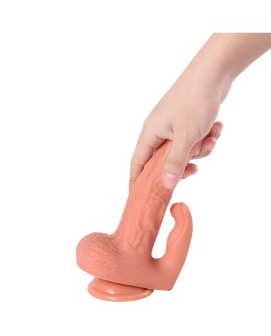 SHEQU HAYDEN DILDO Y ESTIMULADOR DE CLITORIS CON VIBRACION Y CONTROL REMOTO 16 CM SHEQU HAYDEN DILDO Y ESTIMULADOR DE CLITORIS CON VIBRACION Y CONTROL REMOTO 16 CM