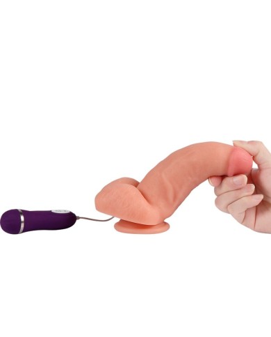 SHEQU RED EAGLE DILDO VIBRADOR CON CONTROL REMOTO 17 CM SHEQU RED EAGLE DILDO VIBRADOR CON CONTROL REMOTO 17 CM