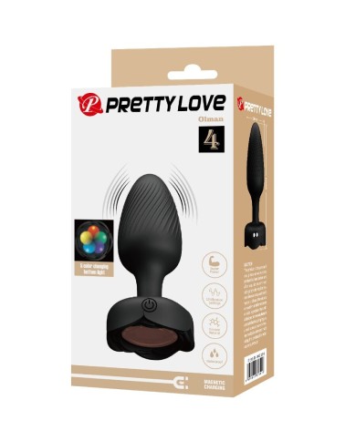 PRETTY LOVE OLMAN PLUG ANAL CON LUZ LED 88 CM PRETTY LOVE OLMAN PLUG ANAL CON LUZ LED 88 CM
