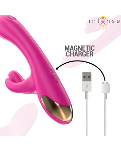 INTENSE BRITNEY VIBRADOR MULTIFUNCION RABBIT 23 CM ROSA INTENSE BRITNEY VIBRADOR MULTIFUNCION RABBIT 23 CM ROSA