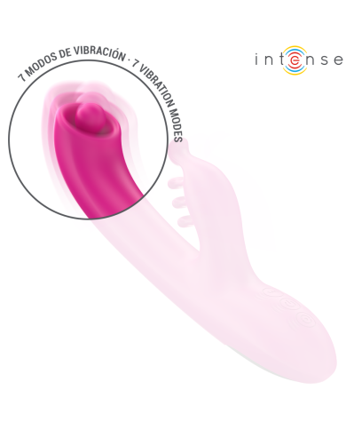 INTENSE CHRISTINA VIBRADOR MULTIFUNCION RABBIT 225 CM ROSA INTENSE CHRISTINA VIBRADOR MULTIFUNCION RABBIT 225 CM ROSA