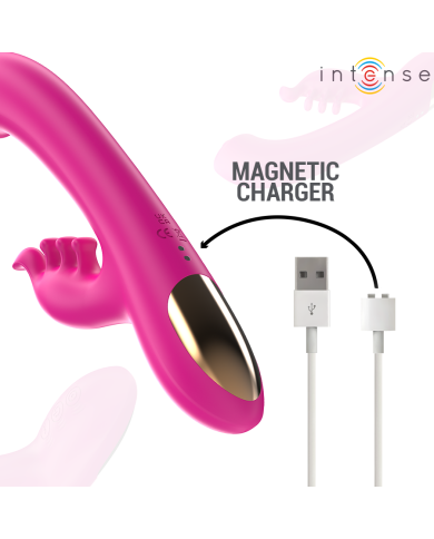 INTENSE CHRISTINA VIBRADOR MULTIFUNCION RABBIT 225 CM ROSA INTENSE CHRISTINA VIBRADOR MULTIFUNCION RABBIT 225 CM ROSA