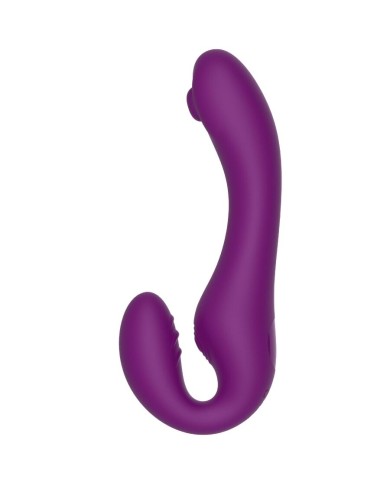 XOCOON STRAPLESS STRAP ON VIBRADOR 2 EN 1 CON CONTROL REMOTO MORADO XOCOON STRAPLESS STRAP ON VIBRADOR 2 EN 1 CON CONTROL REMOTO MORADO