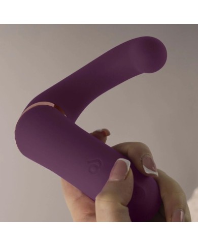 ROCKS OFF GEMINI VIBRADOR DUAL PUNTO G Y ESTIMULADOR CLITORIS MORADO ROCKS OFF GEMINI VIBRADOR DUAL PUNTO G Y ESTIMULADOR CLITORIS MORADO