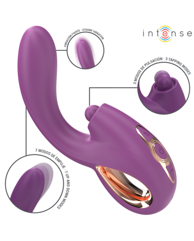 INTENSE LALI VIBRADOR PUNTO G MULTIFUNCION ESTIMULACION EMPUJE VIBRACION MORADO INTENSE LALI VIBRADOR PUNTO G MULTIFUNCION ESTIMULACION EMPUJE VIBRACION MORADO