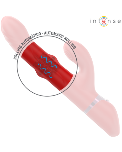 INTENSE LELE VIBRADOR MULTIFUNCION ROTATORIO OSCILACION ESTIMULACION ROJO INTENSE LELE VIBRADOR MULTIFUNCION ROTATORIO OSCILACION ESTIMULACION ROJO