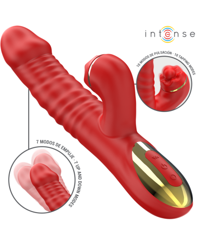 INTENSE THALIA VIBRACION EMPUJE ESTIMULACION ROJO INTENSE THALIA VIBRACION EMPUJE ESTIMULACION ROJO