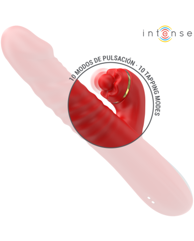 INTENSE THALIA VIBRACION EMPUJE ESTIMULACION ROJO INTENSE THALIA VIBRACION EMPUJE ESTIMULACION ROJO