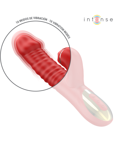 INTENSE THALIA VIBRACION EMPUJE ESTIMULACION ROJO INTENSE THALIA VIBRACION EMPUJE ESTIMULACION ROJO