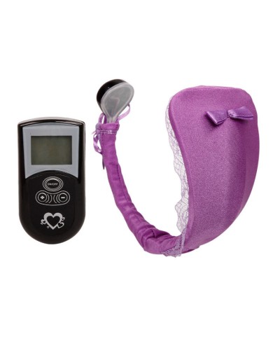 BAILE TANGA CON VIBRADOR CON CONTROL REMOTO LILA BAILE TANGA CON VIBRADOR CON CONTROL REMOTO LILA