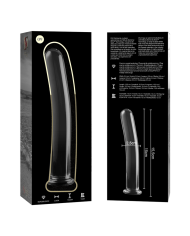 NEBULA SERIES BY IBIZA MODELO 9 DILDO CRISTAL TRANSPARENTE 155 CM O 25 CM