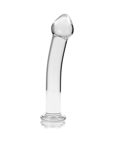 NEBULA SERIES BY IBIZA MODELO 11 DILDO CRISTAL TRANSPARENTE 16 CM O 3 CM