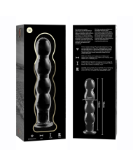 NEBULA SERIES BY IBIZA MODELO 10 DILDO CRISTAL TRANSPARENTE 165 CM O 35 CM