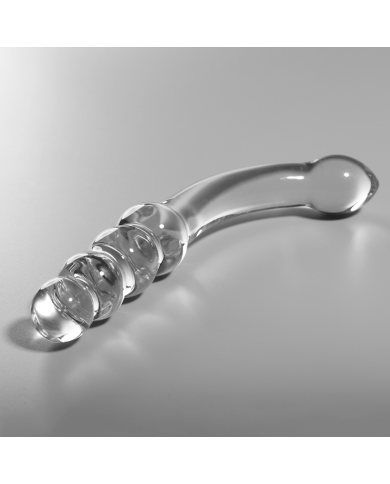 NEBULA SERIES BY IBIZA MODELO 14 DILDO CRISTAL TRANSPARENTE 185 CM O 3 CM