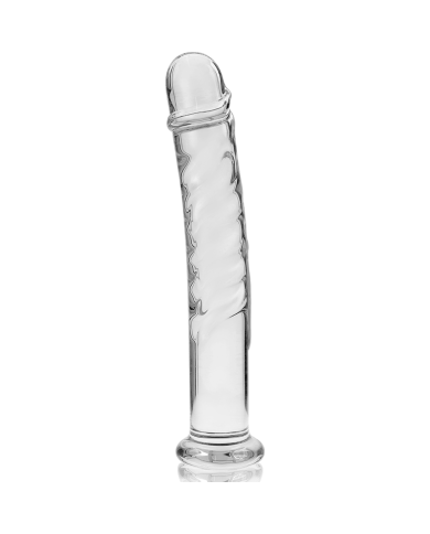 NEBULA SERIES BY IBIZA MODELO 16 DILDO CRISTAL TRANSPARENTE 185 CM O 3 CM