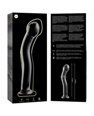 NEBULA SERIES BY IBIZA MODELO 18 DILDO CRISTAL TRANSPARENTE 185 CM O 35 CM
