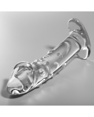 NEBULA SERIES BY IBIZA MODELO 19 DILDO CRISTAL TRANSPARENTE 185 CM O 4 CM