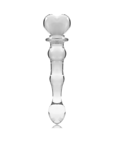 NEBULA SERIES BY IBIZA MODELO 21 DILDO CRISTAL TRANSPARENTE 205 CM O 35 CM