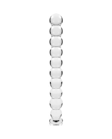 NEBULA SERIES BY IBIZA MODELO 22 DILDO CRISTAL TRANSPARENTE 215 CM O 25 CM