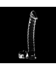 NEBULA SERIES BY IBIZA MODELO 23 DILDO CRISTAL TRANSPARENTE 215 CM O 4 CM