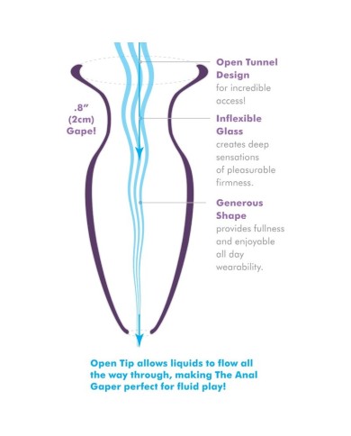 ANAL FANTASY ELITE COLLECTION DILATADOR ANAL GAPER PARA PRINCIPIANTES CRISTAL TALLA S ANAL FANTASY ELITE COLLECTION DILATADOR ANAL GAPER PARA PRINCIPIANTES CRISTAL TALLA S