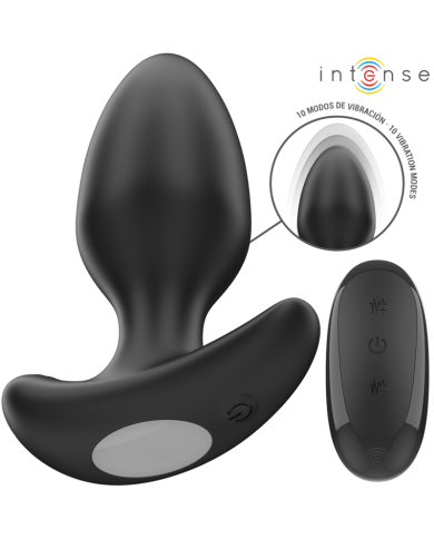 INTENSE JOEY PLUG ANAL 10 VIBRACIONES NEGRO CONTROL REMOTO INTENSE JOEY PLUG ANAL 10 VIBRACIONES NEGRO CONTROL REMOTO