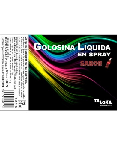 TALOKA SPRAY GOLOSINA LiQUIDA COLA