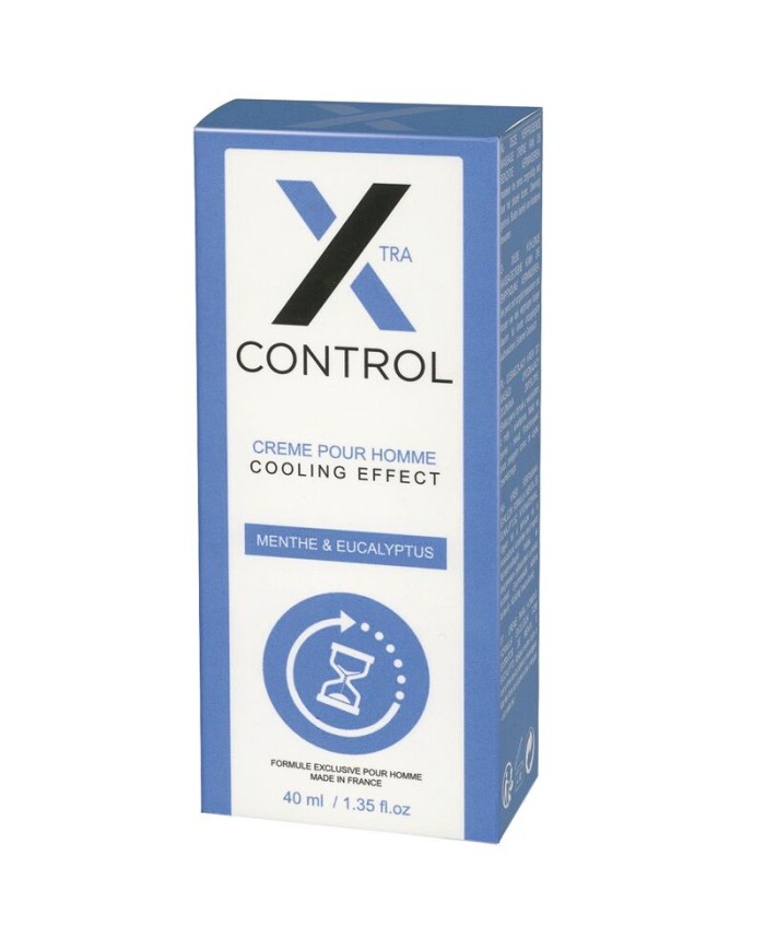 RUF X CONTROL CREMA EFECTO FRIO PARA HOMBRE 40 ML