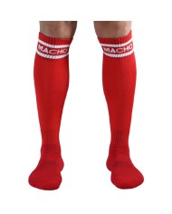 MACHO CALCETINES LARGOS TALLA UNICA ROJO