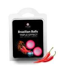 SECRETPLAY SET 2 BRAZILIAN BALLS TRIPLE EFECTO