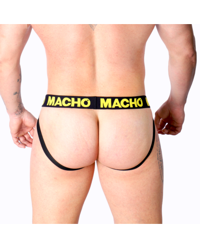 MACHO MX25A JOCK AMARILLO LYCRA S MACHO MX25A JOCK AMARILLO LYCRA S