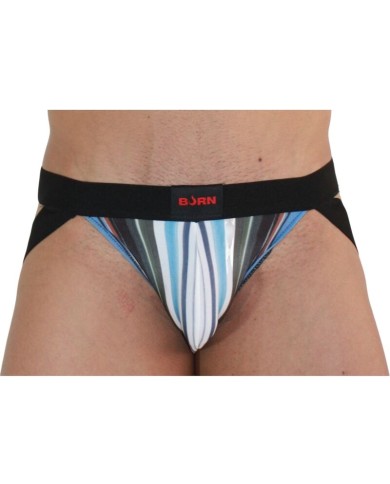 BURN 009 JOCK MULTICOLOR NEGRO S BURN 009 JOCK MULTICOLOR NEGRO S